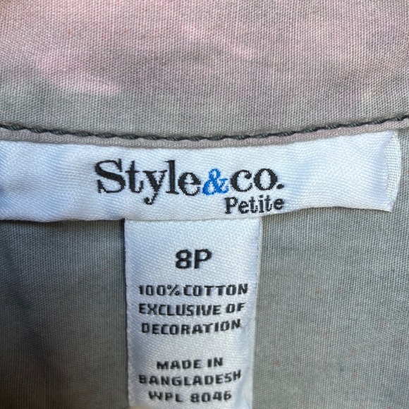 Style & Co Shirt with Pearl Snaps - Picture 10 of 14